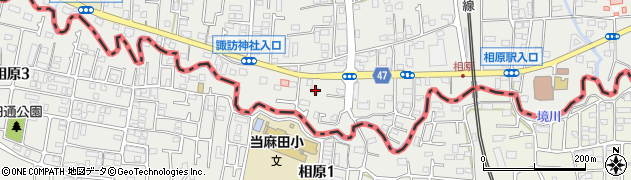 東京都町田市相原町1644周辺の地図