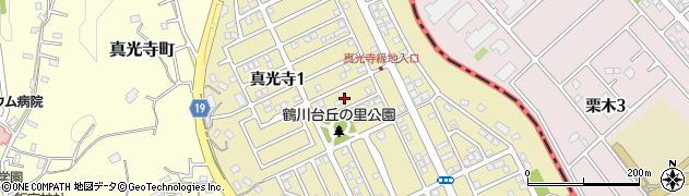 東京都町田市真光寺1丁目12周辺の地図