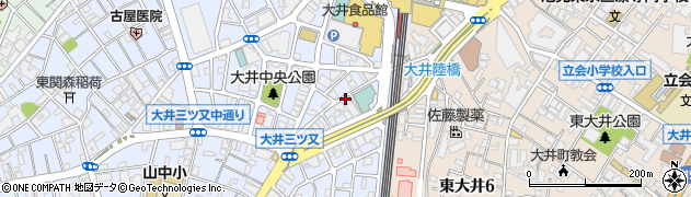 パルモ大井町整骨院周辺の地図