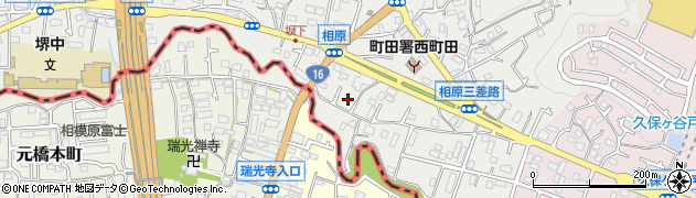 東京都町田市相原町399周辺の地図