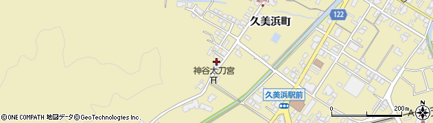 京都府京丹後市久美浜町1447周辺の地図