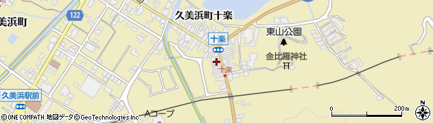 京都府京丹後市久美浜町2947周辺の地図