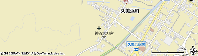 京都府京丹後市久美浜町新町周辺の地図
