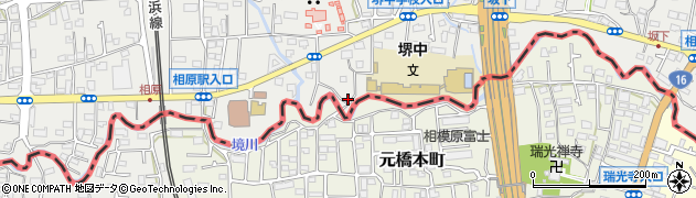 東京都町田市相原町768周辺の地図