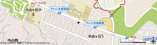 東京都町田市小山ヶ丘5丁目18周辺の地図