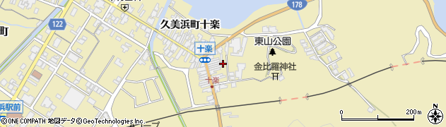京都府京丹後市久美浜町53周辺の地図