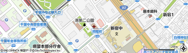 千葉県身障協会社会参加推進センター周辺の地図
