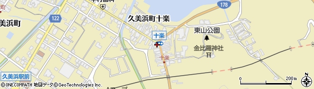 京都府京丹後市久美浜町2952周辺の地図