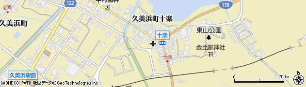 京都府京丹後市久美浜町2957周辺の地図