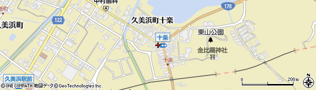 京都府京丹後市久美浜町2954周辺の地図