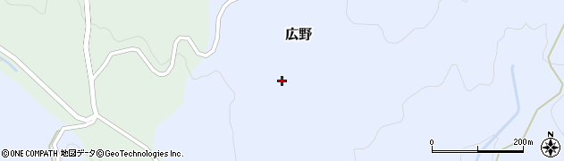 岐阜県加茂郡白川町広野44周辺の地図