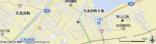 京都府京丹後市久美浜町113周辺の地図