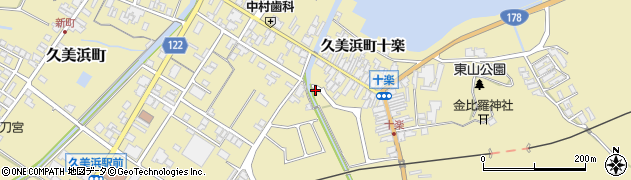 京都府京丹後市久美浜町110周辺の地図