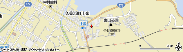 京都府京丹後市久美浜町52周辺の地図