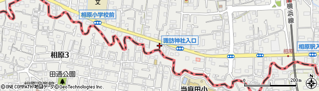 東京都町田市相原町1659周辺の地図