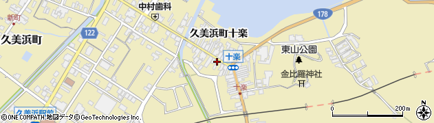 京都府京丹後市久美浜町2960周辺の地図