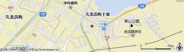京都府京丹後市久美浜町2966周辺の地図