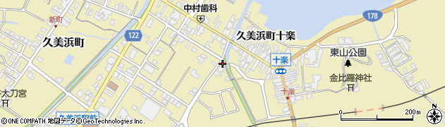 京都府京丹後市久美浜町112周辺の地図
