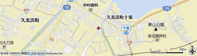 京都府京丹後市久美浜町3012周辺の地図