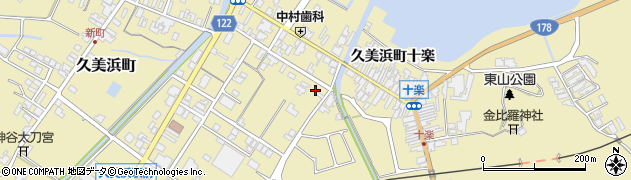 京都府京丹後市久美浜町3015周辺の地図