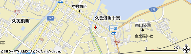 京都府京丹後市久美浜町2975周辺の地図