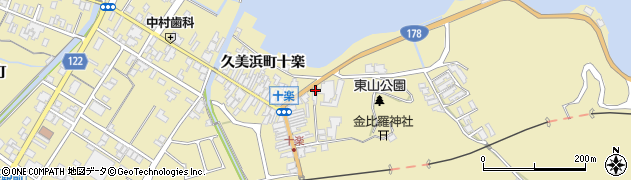 京都府京丹後市久美浜町48周辺の地図
