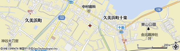 京都府京丹後市久美浜町3019周辺の地図