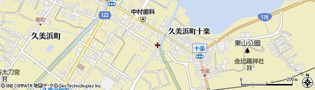 京都府京丹後市久美浜町3027周辺の地図