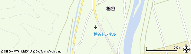 兵庫県新温泉町（美方郡）栃谷周辺の地図