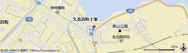 京都府京丹後市久美浜町49周辺の地図