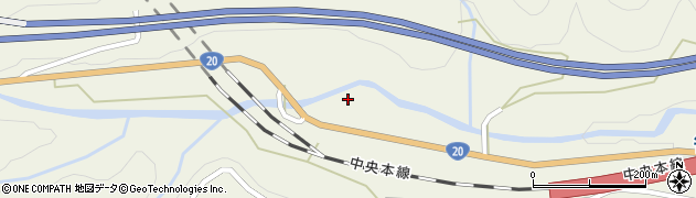 山梨県大月市笹子町黒野田1274周辺の地図