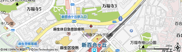 臨海セミナー新百合ヶ丘校周辺の地図