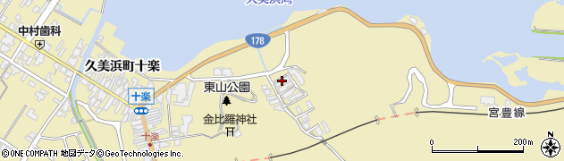 京都府京丹後市久美浜町2806周辺の地図