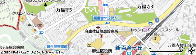 JS-N Music 新百合ヶ丘ヴォーカルスクール周辺の地図