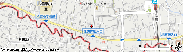 東京都町田市相原町1730周辺の地図