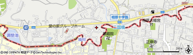 東京都町田市相原町2812-5周辺の地図