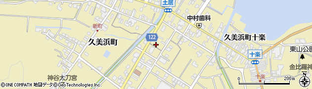 京都府京丹後市久美浜町852周辺の地図
