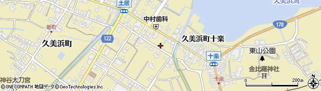 京都府京丹後市久美浜町3038周辺の地図