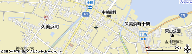 京都府京丹後市久美浜町884周辺の地図