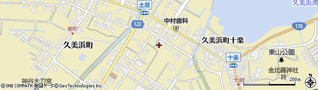京都府京丹後市久美浜町881周辺の地図