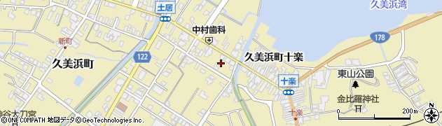 京都府京丹後市久美浜町3037周辺の地図