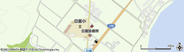 宮津警察署日置駐在所周辺の地図