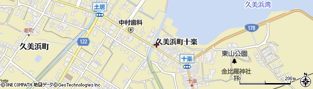 京都府京丹後市久美浜町2902周辺の地図