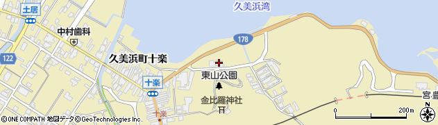 京都府京丹後市久美浜町95周辺の地図