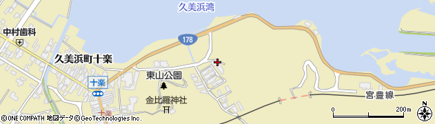 京都府京丹後市久美浜町2804周辺の地図