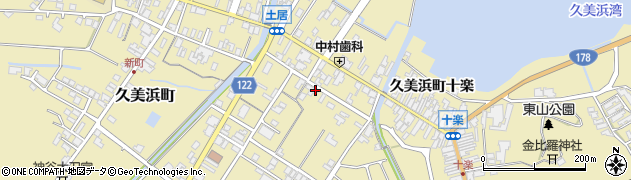 京都府京丹後市久美浜町3072周辺の地図