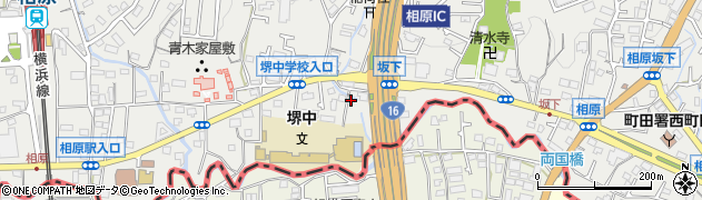 東京都町田市相原町723周辺の地図