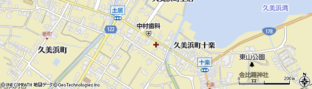 京都府京丹後市久美浜町3040周辺の地図