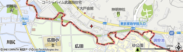 東京都町田市相原町3149周辺の地図