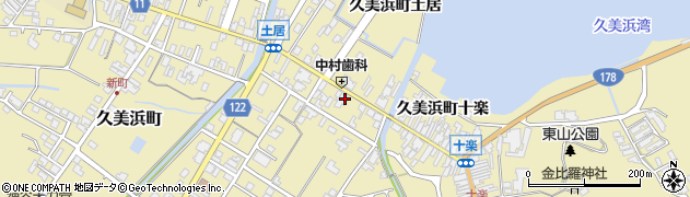 京都府京丹後市久美浜町3045周辺の地図